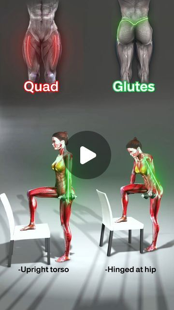 Home Workout App on Instagram: "More glute Vs Less glute - all you need to know about foot placement & posture to ensure you are targeting the your desired muscles / muscle groups !
-
Get instant access to 100+ workouts - download @fitonomyapp today!
-
Slight alterations to exercises can make the WORLD of difference, here are some side by side demos to hopefully help you gain a better understanding, so that you can apply it to your own training!
#hamstrings #legday #glutes #fitness #quads #bodybuilding #squats #workout #legs #gym #deadlift #squat #fitnessmotivation #yoga #flexibility #physicaltherapy #hamstringworkout #motivation #powerlifting #gymlife" Structure Glute Workout, Parts Of The Glute Muscles, Exercises For Gluteus Maximus, How To Do Kas Glute Bridge, Targeting Different Glute Muscles, 100 Workout, Hamstring Workout, Muscle Groups, Workout Apps