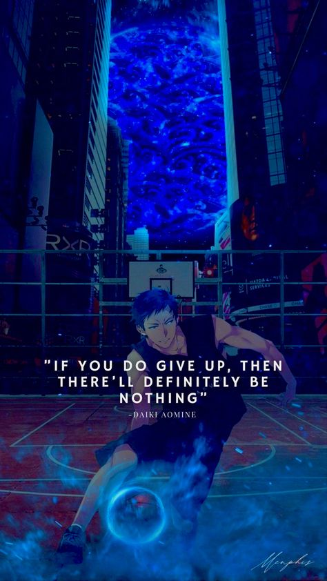 Kurukos Basket Wallpaper, Aomine Daiki Wallpapers, Daiki Aomine, Logic Quotes, Miracle Quotes, Kuroko Basketball, Aomine Daiki, Steven Universe Movie, Generation Of Miracles