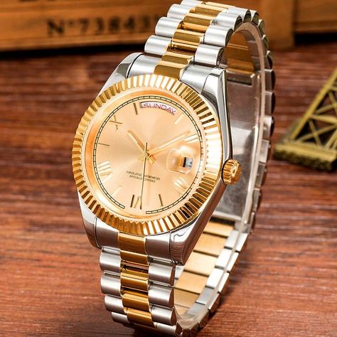 Mens/Womens Watches Automatic Mechanical 41mm Watch 904L Stainless Steel Sapphire glass Super luminous WristWatches montre de luxe Get coupon $299 Save $15 http://sale.dhgate.com/GyfBGo34 Table Watch, Mens Diamond Band, Geneva Watch, Fashion Mens, Personalized Accessories, Stainless Steel Watch, Mechanical Watch, Automatic Watch, Quality Assurance