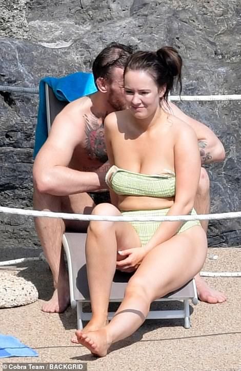 Cute couple: Conor McGregor showed that he also has a soft side as he was seen packing on the PDA with long-term girlfriend Dee Devlin in the Amalfi Coast, Italy on Sunday Conor Mcgregor Girlfriend, Dee Devlin, Connor Mcgregor, With Girlfriend, Amalfi Coast Italy, Conor Mcgregor, Grand National, The Amalfi Coast, Mma Fighters