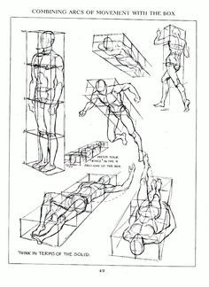 Drawing Figures & People in Perspective Drawing with One Point Two ... Comic Techniques, Reference Perspective, Perspective Study, Male Figure Drawing, Perspective Drawing Lessons, Human Figure Drawing, Anatomy Sketches, Perspective Art, Gesture Drawing