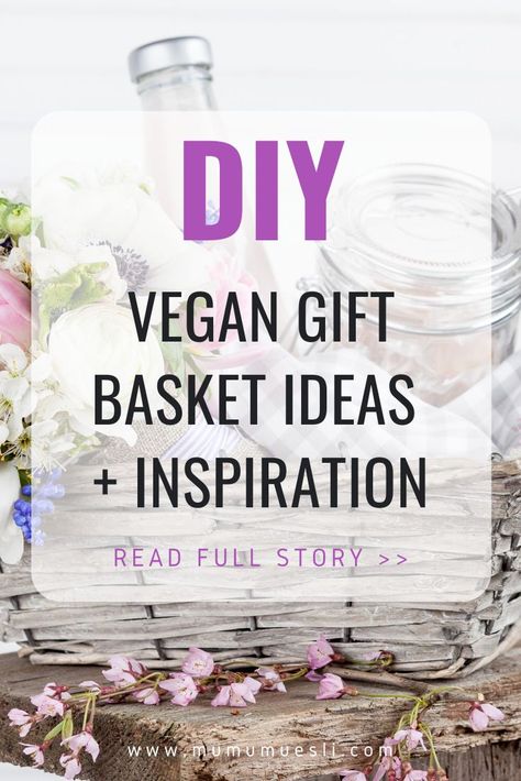 Your step-by-step guide to making healthy care packages. This list includes a huge list of good vegan gift ideas, with the following sections: Vegan Christmas Gifts, Vegan Gifts for Him, Vegan Food Gift Basket Ideas, Gifts for Vegan Girlfriend, Just Because Relaxation Care Package, Zero Waste Kitchen Presents, and Cruelty Free DIY Homemade Gifts for her. Bonus: A list of eco-friendly and ethical brands and Make Your Own Care Package Tutorial. #mumumuesli #giftguide2019 #vegangifts #giftguide2019 Girlfriend Care Package, Care Package For Girlfriend, Gift Basket Homemade, Food Gift Baskets Diy, Birthday Care Package Ideas, Gift Basket Ideas Birthday, Christmas Food Gift Baskets, Best Gift Basket Ideas, Healthy Care Package