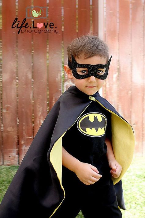 Batman Theme Party, Harry Potter Kostüm, Handmade Halloween Costumes, Batman Costumes, Batman Theme, Batman Mask, Batman Costume, Batman Birthday Party, Batman Kids