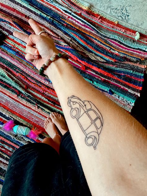 Volkswagen Beetle Tattoo, Vw Beetle Tattoo, 1969 Vw Beetle, Beetle Tattoo, Bug Tattoo, Beetle Bug, Vw Beetle, Vw Beetles, Volkswagen Beetle