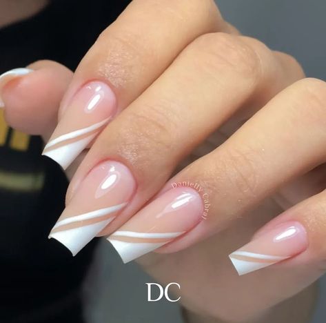 Long Square Nails, Gel Toe Nails, Sassy Nails, Work Nails, Simple Acrylic Nails, French Acrylic Nails, Ombre Nail Designs, Nails Only, Luxury Nails