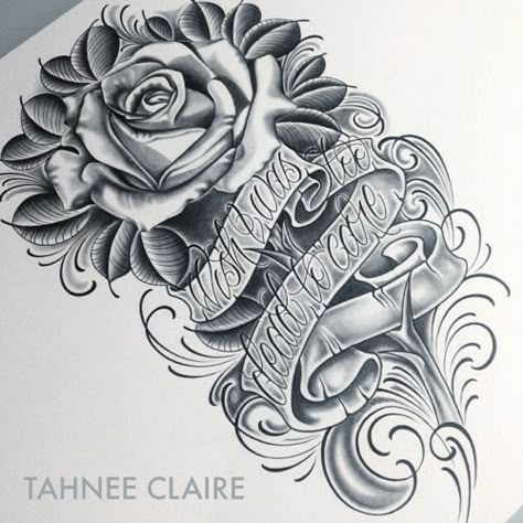 Rose Banner Tattoo, Rose With Banner Tattoo, By Grace Tattoo, Saved By Grace Tattoo, Banner Tattoo Design, Sketches Realistic, Rose Banner, Banner Tattoo, Grace Tattoo