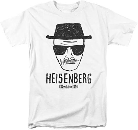 Amazon.com: breaking bad shirt Bad T Shirts, Breaking Bad Shirt, Breaking Bad Heisenberg, Pop Culture Tshirts, Adidas Vintage, Disney Stars, Laid Back Style, Breaking Bad, Cotton Shorts