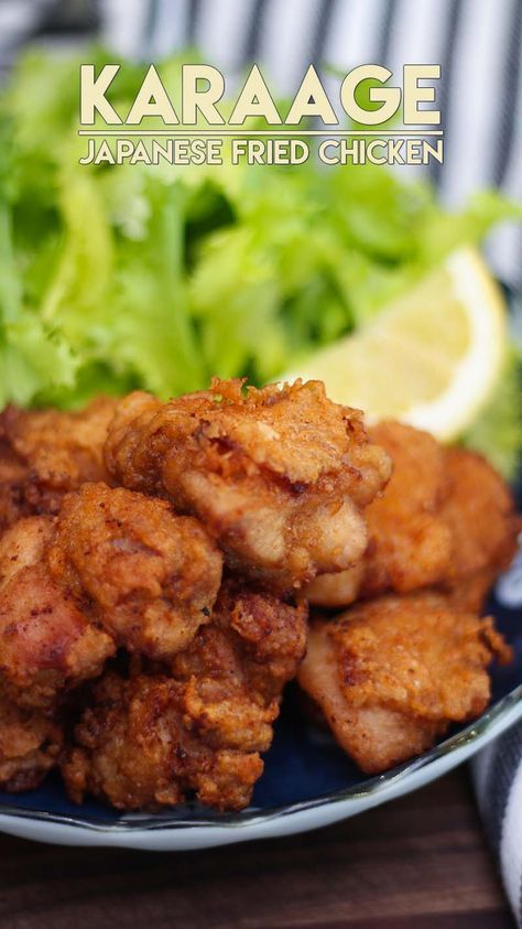 Karaage Recipe, Karaage Chicken, Japanese Grill, Japanese Fried Chicken, Bulgogi Recipe, Seonkyoung Longest, Chicken Recipes Video, Japan Trip, Japanese Cooking