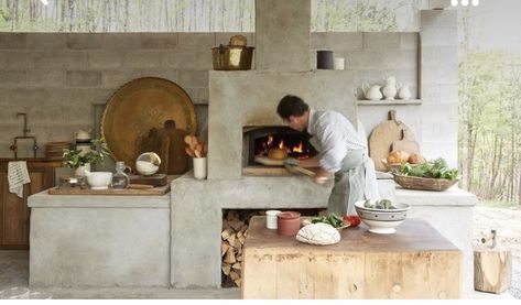 Wood Burning Pizza Oven, The Catskills, Outdoor Pizza Oven, Pizza Oven Outdoor, Outdoor Pizza, Bbq Area, Outdoor Restaurant, Outdoor Kitchen Design, Pizza Oven