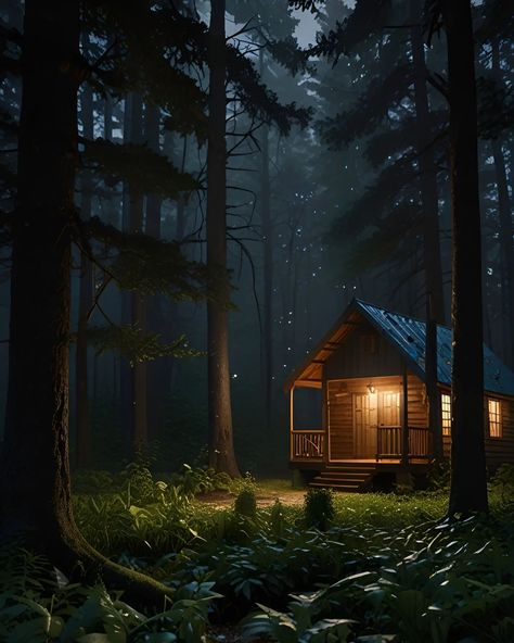 Enjoying a cozy evening in this charming cabin nestled in the woods, surrounded by the tranquil whispers of nature 🌲✨ #CabinVibes . . Mobile Wallpaper Download Link In Bio Cabin Wallpaper, Writing Stories, Cozy Evening, Beautiful Night, Fantasy Places, Wallpaper Download, Wallpaper Downloads, Mobile Wallpaper, In The Woods