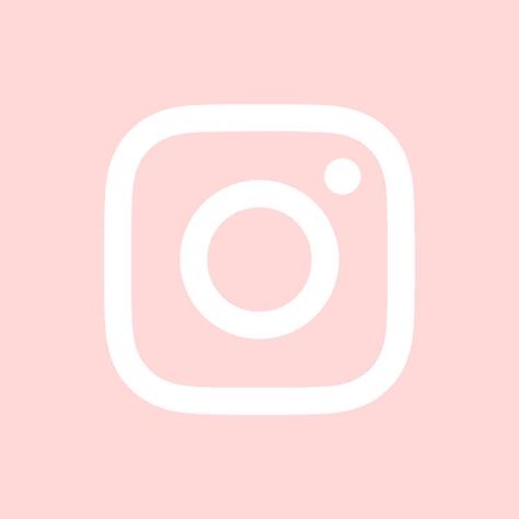 Aesthetic Instagram Logos, Instagram Icon Pink, Wallpapper Iphone, Pastel Pink Icons:), Icones Do Iphone, App Ikon, Instagram App, Zestaw Ikon, Instagram Icon