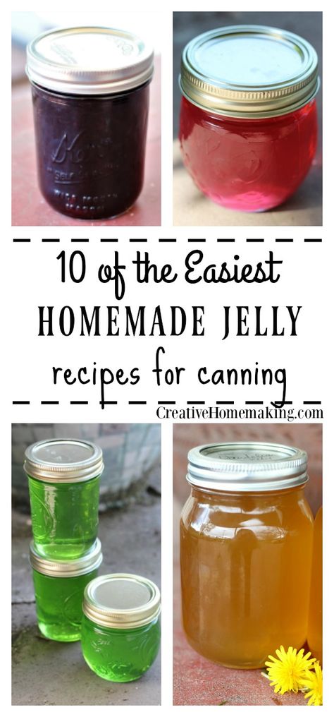 10 easy homemade jelly recipes for canning Jelly Recipes For Canning, Recipes For Canning, Canning Jam Recipes, Home Canning Recipes, Jam Recipes Homemade, Canning Jam, Canning Food Preservation, Homemade Jelly, Jam And Jelly