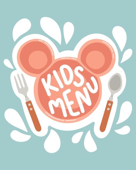 Cute colorful kids meal menu design vect... | Premium Vector #Freepik #vector #background #banner #flyer #poster Kids Menu Design, Play Menu, Kids Restaurants, Cafe Menu Design, Restaurant Pictures, Kids Cafe, Pumpkin Vector, Kids Meal, Menu Design Template