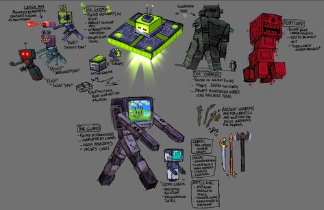 INSPECTOR (comms closed) (@inspectoir_art) on X Concept Art Minecraft, Minecraft Mobs Fanart, Minecraft Concept Art, Minecraft Concept, Minecraft M, Minecraft Models, Sea Beast, Minecraft E, Mc Mods