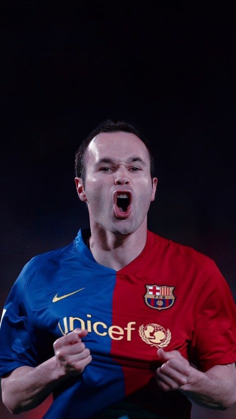 Andres Iniesta Wallpapers, Iniesta Barca, Iniesta Barcelona, Xavi Iniesta, Fc Barca, Soccer Wallpapers, Cristiano Ronaldo Lionel Messi, Camp Nou, Important People