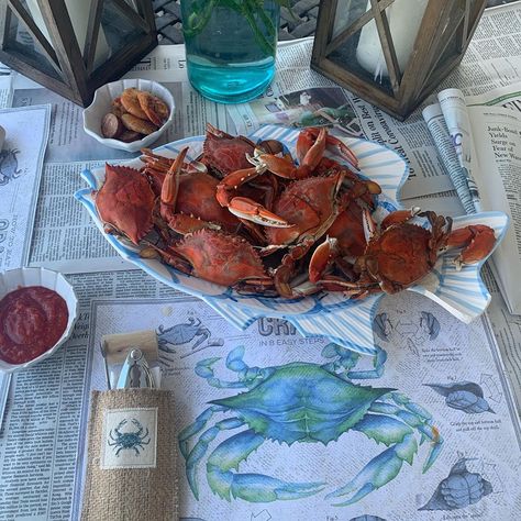 Blue Claw Crab, Crab Feast, England Coast, 60s Aesthetic, New England Coast, 2024 Vision, Of Course, Crab, Dream Life