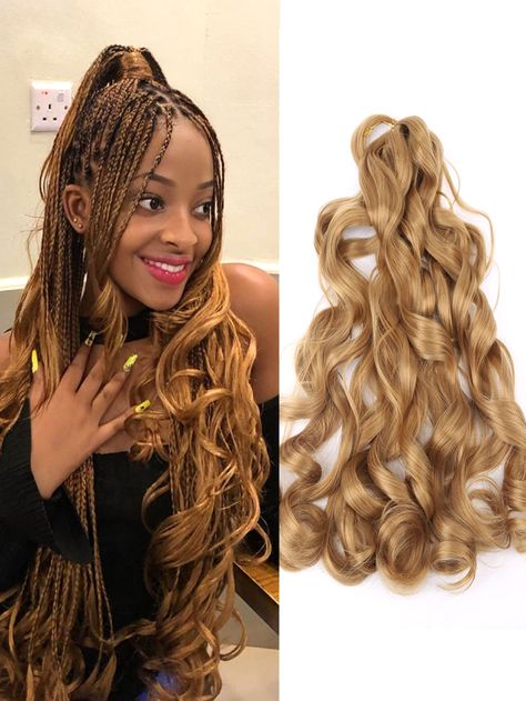 French Curls Braids, French Curls, Curls Braids, Braiding Hair Extensions, French Curl, Hair For Women, Braid In Hair Extensions, Braiding Hair, Crochet Hair