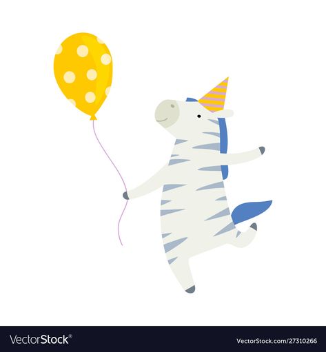 Birthday Leo, Balloon Vector, Zebra Illustration, Animal Birthday Cakes, Baby Clothes Brands, Orange Balloons, Preschool Art Activities, Party Mix, Safari Birthday