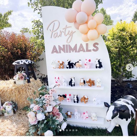 Modern Bounce House, Barn Birthday Party, Barnyard Bash, Rodeo Birthday Parties, Cow Birthday Parties, Barnyard Birthday Party, My Papa, Farm Theme Birthday, Farm Animals Birthday Party