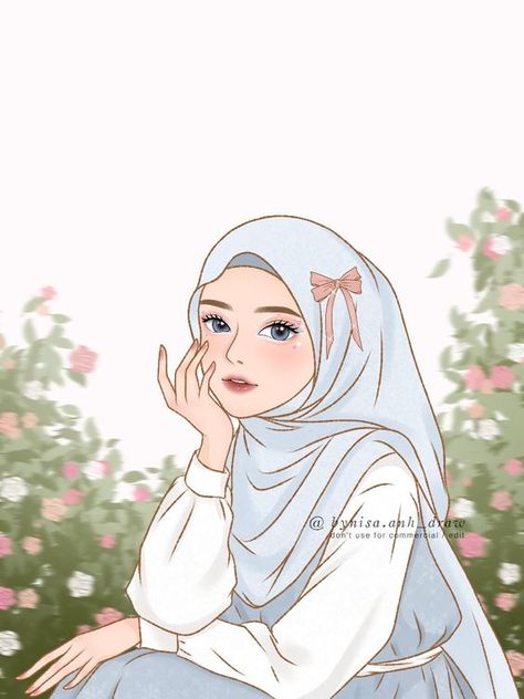 Seni digital art, hijabi art, make up art, kartun muslimah Hijabi Pfp Cartoon, Hijabi Art, Hijab Art, Princess Illustration, Kids Art Galleries, Color Drawing Art, Islamic Cartoon, Hijab Cartoon, Girly Drawings