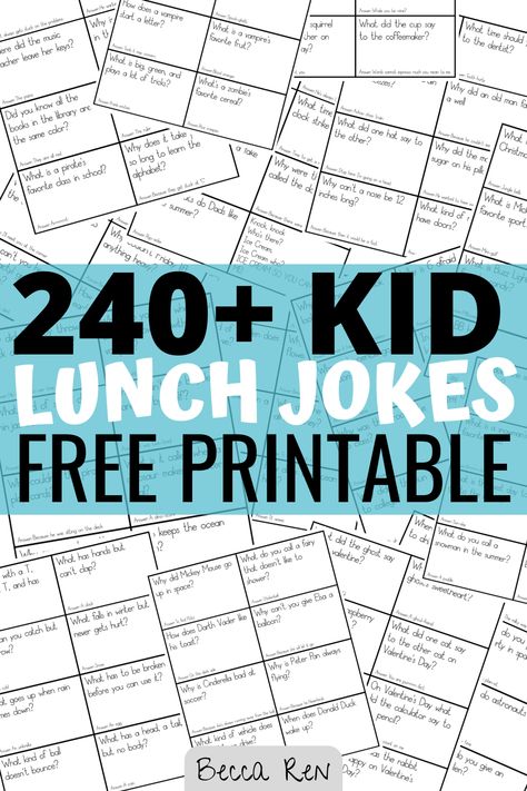 kid lunch jokes Lunch Box Notes For Teens, School Lunch Jokes, Lunchbox Jokes For Kids, Funny Notes From Kids, Lunch Box Jokes For Kids, Toddler Jokes, Lunch Notes For Kids, Lunch Jokes, School Lunch Notes