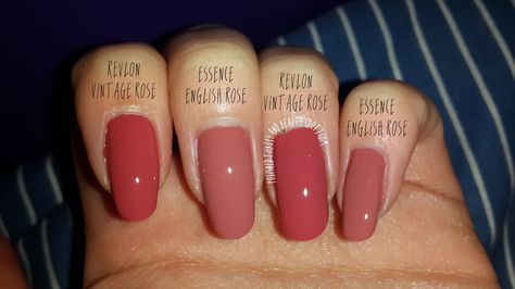 Rose Nail Polish Color, Season Analysis, Rose Nail Polish, Revlon Nail Polish, Colour Season, Nail Paints, Opi Nail Colors, Makeup Order, Fall Nail Trends