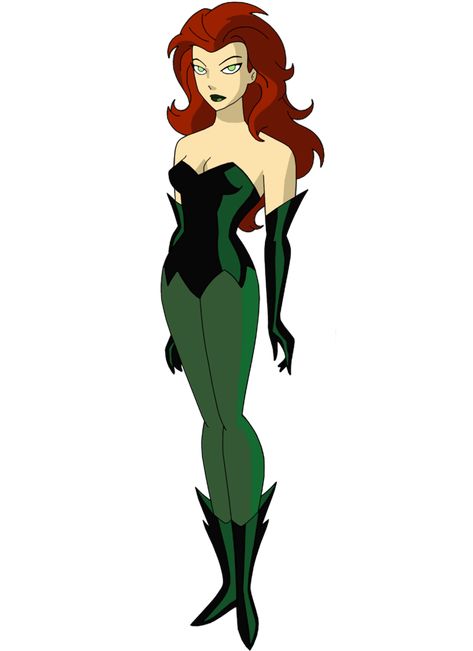 Erva Venenosa - Moderna Poison Ivy Cartoon, Poison Ivy Character, Female Movie Characters, Poison Ivy Comic, Nightmare Before Christmas Costume, Hair Movie, Poison Ivy Dc Comics, Ivy Costume, Poison Ivy Costumes