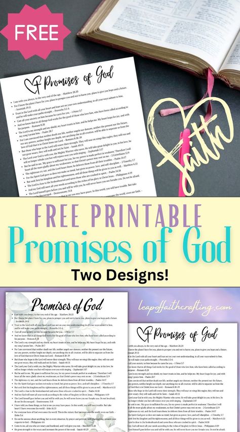 free printable list of the promises of god God’s Promises, Bible Bullet Journaling, The Promises Of God, Promises Of God, Study Topics, Study Plans, Attributes Of God, Bible Study Topics, Bible Study Plans