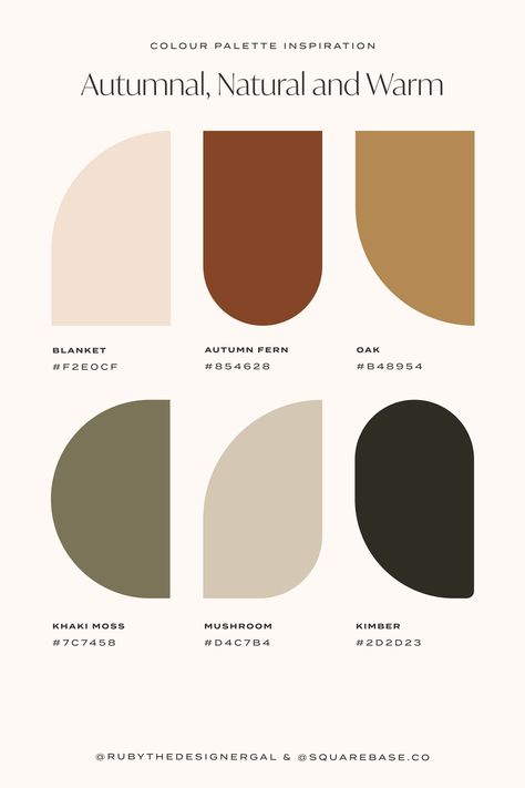 Earth Colour Palette, Earth Tone Color Palette, Inmobiliaria Ideas, Earth Tone Color, House Color Palettes, Earthy Color Palette, Warm Colour Palette, Nature Color Palette, Bedroom Color