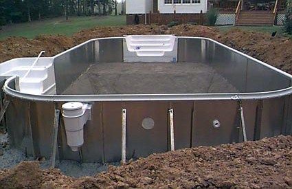 Do It Yourself Inground Swimming Pool Kits | Medallion Pools Diy In Ground Pool, Homemade Swimming Pools, Build Your Own Pool, Swimming Pool Kits, Building A Swimming Pool, Pool Kits, Diy Swimming Pool, Swimming Pools Inground, Ground Pools