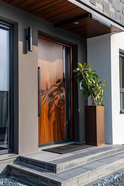 Top 22 Modern Entrance Door Designs 2024: Enhance Your Home's Curb Appeal