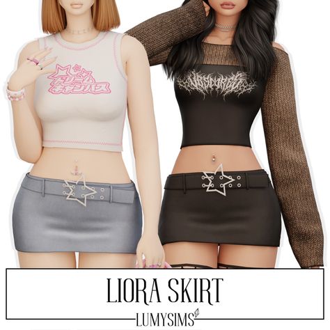 Sims 4 Cc Mini Skirt Y2k, Sims4 Cc Mini Skirt, Ts4 Mini Skirt, Sims 4 Cc Clothes Mini Skirt, Sims 4 Cc Y2k Skirt, Sims4 Cc Skirts, Ts4 Punk Cc, Sims 4 Star Cc, Sims 4 Cc Clothes Skirt