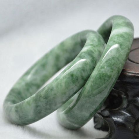 Jade Bracelet Bangles, Chinese Bracelet, Obsidian Bracelet, Flower Handmade, Chinese Jade, Floating Flowers, Jade Bangle, Jade Ring, Jade Bracelet