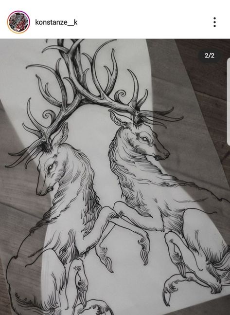 Antler Tattoo, Stag Tattoo, Woodcut Tattoo, Deer Tattoo, 4 Tattoo, Tattoo Portfolio, 1 Tattoo, Spine Tattoos, Art Tattoos