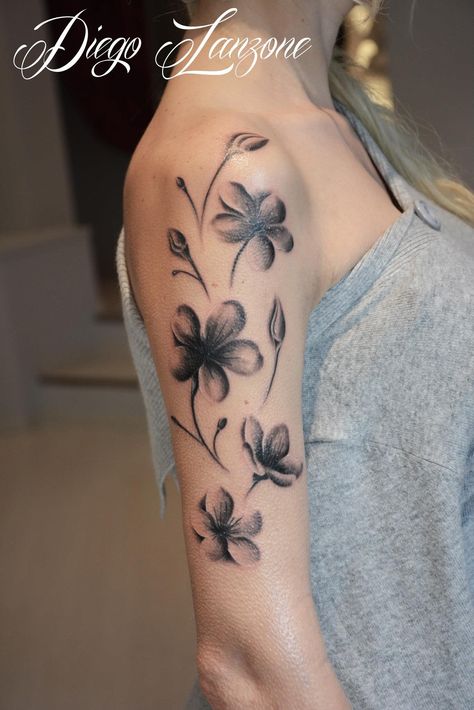 Plumeria Flower Tattoos, Tatuaje Cover Up, Feminine Shoulder Tattoos, Tattoo Over Scar, Butterfly Hand Tattoo, Scar Cover Up, Abstract Tattoos, Tattoos To Cover Scars, Flower Tattoo Drawings