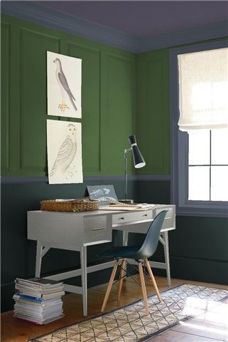 Mysterious Benjamin Moore, Colonial Verdigris, Benjamin Moore Mysterious, Color Combinations Paint, Interior Design Color, Basement Remodeling, Benjamin Moore, Color Pallets, Paint Color