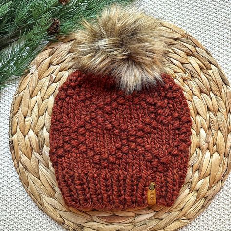 The Etta Beanie is everyone’s favorite beanie! It’s full of texture and coziness! 🏷️ #ellikin #ellikinknits #sharemylby #lionbrandyarn #lionbrandthickandquick #knittersofinstagram #knitallday #chunkyknitbeanie #shopify #shopifystore #shopifystore #pasmallbusinessowners #shopsmall #yorkcounty #pennsylvaniamade Winter Outdoor Knit Beanie, Winter Outdoor Cable Knit Beanie, Whimsical Winter Knitted Beanie, Bohemian Hand-knitted Beanie, Brown Fair Isle Hat, York County, Lion Brand Yarn, Knit Beanie, Knit Patterns