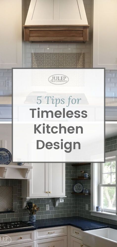 Choosing classic finishes means your renovation will stand the test of time and add lasting value to your home - Done properly, a classic kitchen will look gorgeous for decades to come. Here are our top tips for creating a timeless, classic kitchen in your own home. Home Kitchens Farmhouse, Classic Kitchen Design 2023, Greige Kitchen Design, Timeless Classic Kitchen Design, Most Beautiful Kitchens Classic, Modern Classical Interior Design, Home Renovation Ideas Kitchen, Classic Hamptons Kitchen, Modern And Classic Kitchen