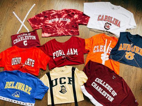 Get ready to look your best and tailgate ready in your customized FabShirt that can be made for any school! College Tailgate, Gameday Fashion, College Tailgating, Tailgate Gear, College Of Charleston, Grad Gifts, Look Your Best, School Spirit, Auburn