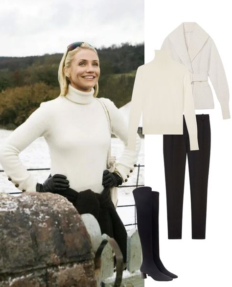 Nancy Meyers Movie-Inspired Outfits Worthy of the Main Character Sweaters For Women Over 50, Coastal Grandmother Winter, Elizabeth Sweater, Woods Aesthetic, Nancy Meyers Movies, Grandma Vibes, November Aesthetic, Movie Inspired Outfits, Nancy Meyers