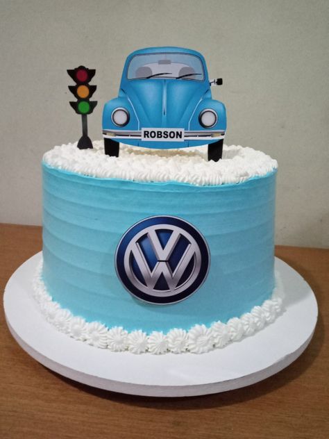 Camper Van Cake, Happy Fathers Day Cake, Bug Cake, Small Birthday Cakes, Golf Cake, Elegant Birthday Cakes, Fathers Day Cake, Birthday Cake Topper Printable, Car Cake