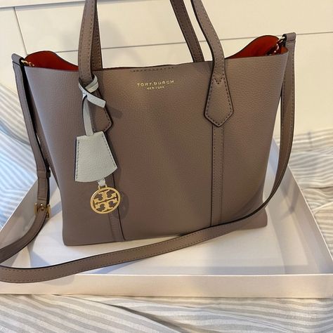 Tory Burch Medium  Perry Tote Bag Tory Burch Handbags, Medium Tote, Tory Burch, Tote Bag, Handbags