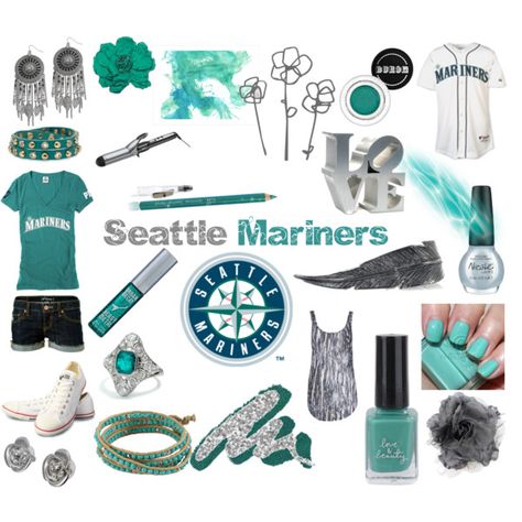 Outfit -- Seattle Mariners Seattle Mariners Outfit Woman, Mariners Game Outfit, Baseball Game Outfit, Seattle Mariners Baseball, Mariners Baseball, Outfits Fo, Mommy Moments, Seattle Sports, Baseball Birthday Party