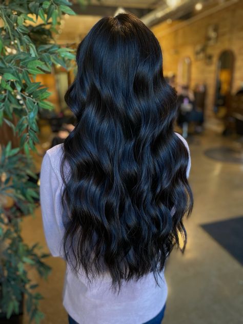 Rich darkest brown / black Darkest Brown Hair, Dark Brown Long Hair, Deep Brunette, Rich Brunette, Long Dark Hair, Long Brown Hair, Beautiful Long Hair, Dark Brown Hair, Brunettes