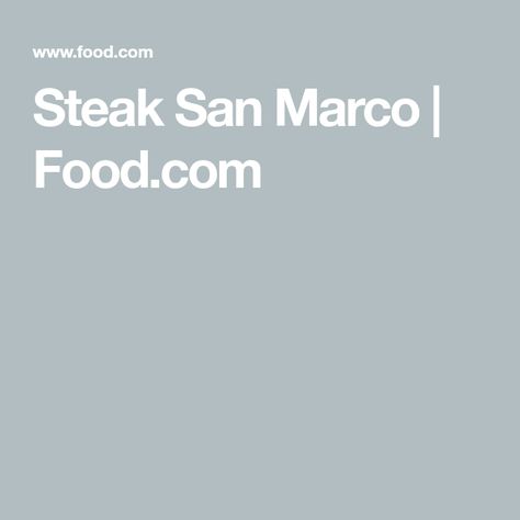 Steak San Marco | Food.com Chuck Steak, Meat Dish, Soup Mixes, Onion Soup Mix, Onion Soup, What To Make, Cooking Oil, A Magazine, Meat Dishes