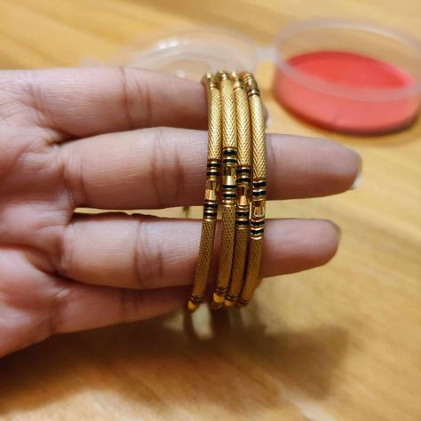 Matte Meena Bangles for $15 size - 2.6 Shipping $5 all over US No cancellations, exchanges or returns please 🙏🏽. For any questions or assistance in placing an order please inbox/Whatsapp me.🥰 #bangles #mattebangles😍 #bracelet #JewelryAddict Casting Models, Placing An Order, May 21, Gold Jewellery, Cartier, Bangles, Size 2, Bracelet, Gold