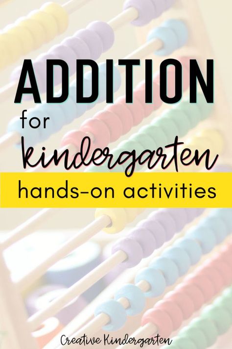 Looking for new addition centers for your kindergarten classroom? Find two new hands-on activities to reinforce adding skills. #kindergartenaddition #addition #creativekindergarten Addition For Kindergarten, Addition Centers, Math Mats, Snap Cubes, Addition Kindergarten, Addition Activities, Classroom Centers, Kindergarten Centers, Experiential Learning