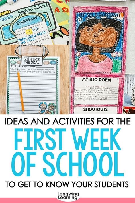 Get kids excited and ready for school on the first day by introducing them to back-to-school activities. Here are five ideas for fourth-grade teachers to get the first week off to a good start. Fifth Grade First Day Of School, First Week Of 4th Grade Activities, First Day Fourth Grade, First Day Of Fourth Grade Activities, First Week Of School 4th Grade, Back To School Fourth Grade, First Week Of School Ideas 4th Grade, 4th Grade First Day Of School, 4th Grade Beginning Of Year Activities