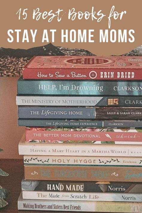 Mom Devotional, Happy Homemaking, Charcuterie Board Ideas, Christian Homemaking, Cozy Life, Homeschool Books, Stay At Home Moms, Books For Moms, Wit And Wisdom