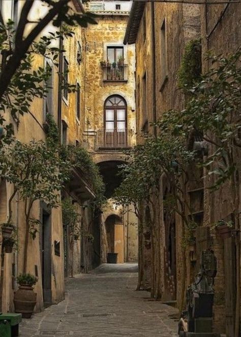 Callecita de la Toscana, Italia. Alley Way, Toscana Italia, Under The Tuscan Sun, Tuscany Italy, Pretty Places, Places Around The World, Albania, Slovenia, Siena